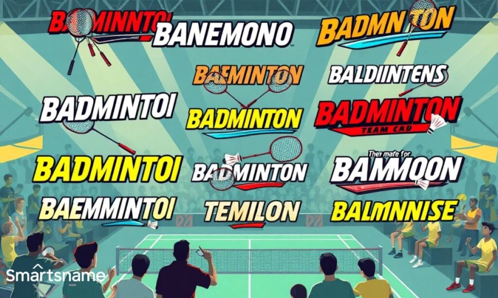 Badminton Team Names for Boys