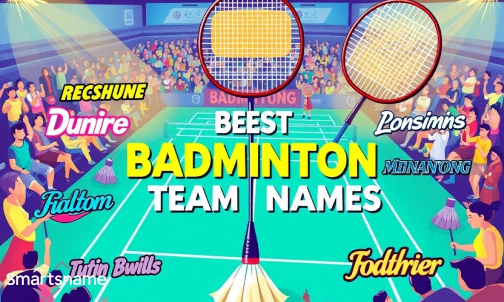 Best Badminton Team Names