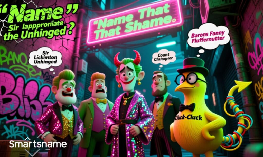 Bonus Wildly Inappropriate Names