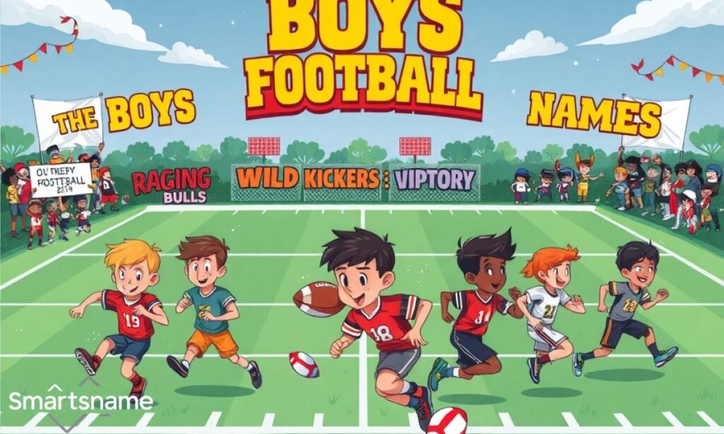 Boys Football Team Names