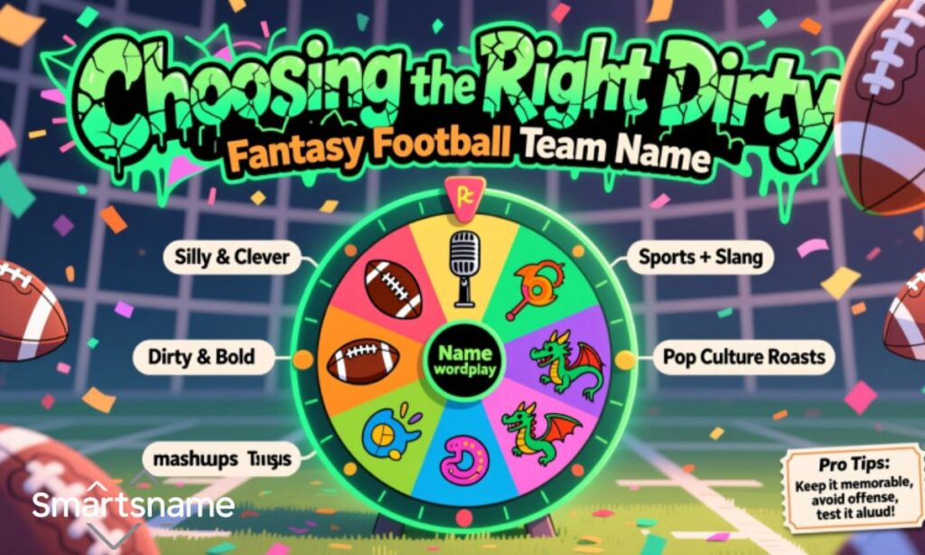 Choosing the Right Dirty Fantasy Football Team Name
