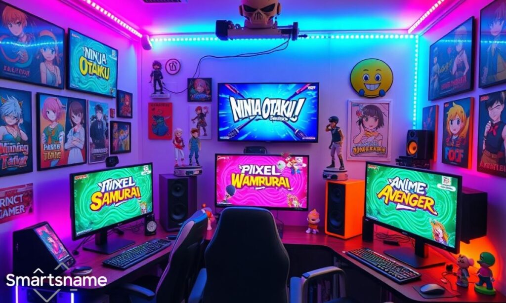 Cool Anime Gaming Names