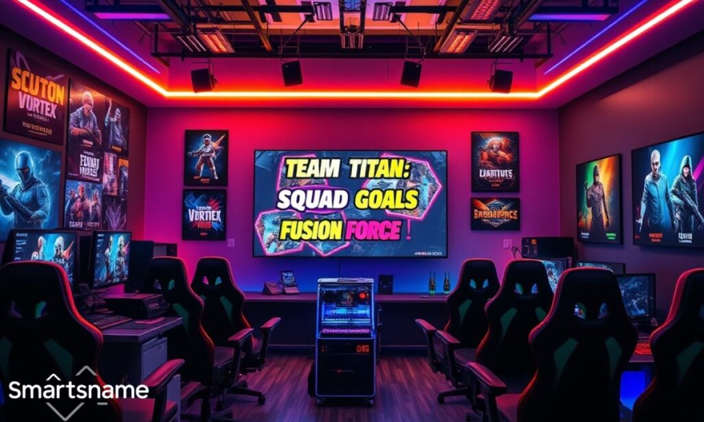 Cool Gaming Names for Team Players