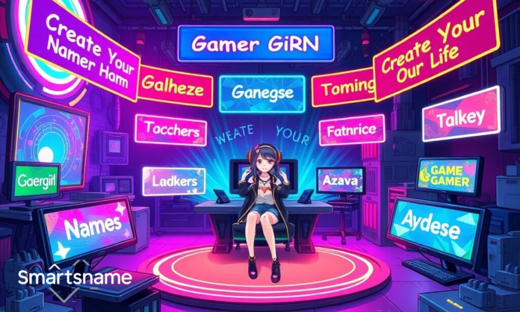 Create Your Gamer Girl Name