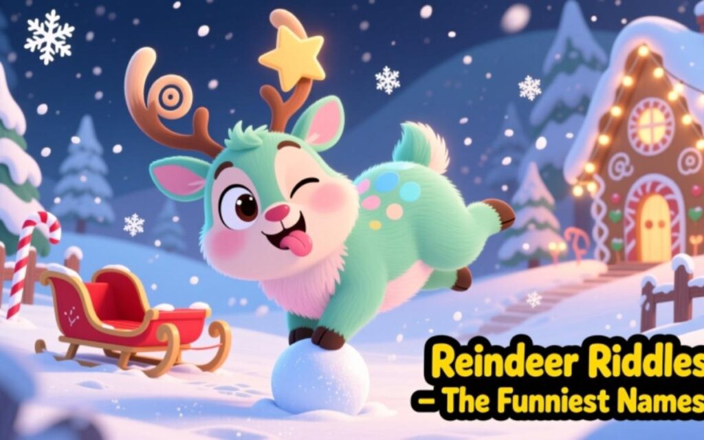 Cute and Funny Reindeer Names