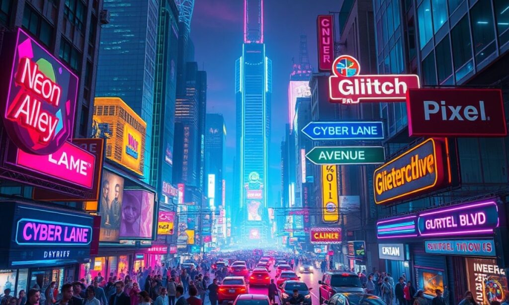 Cyberpunk Street Names