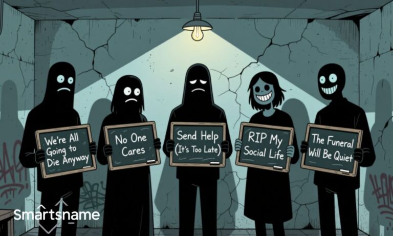 Dark Humor Group Chat Names