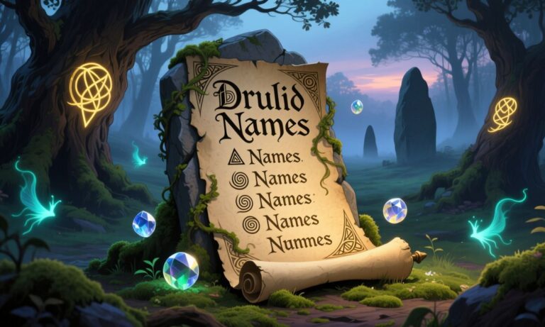 Druid Names