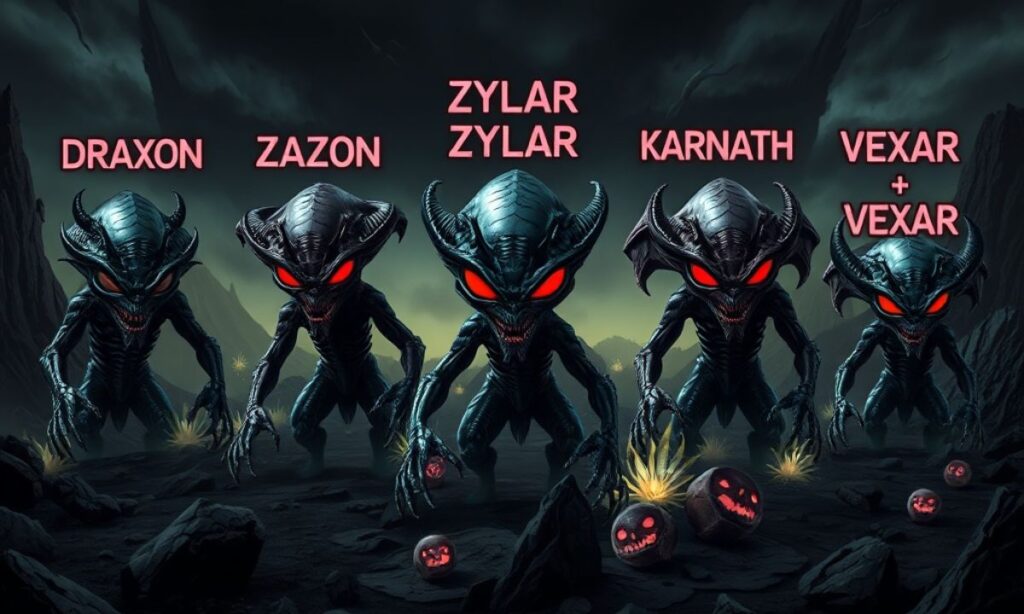 Evil Alien Names