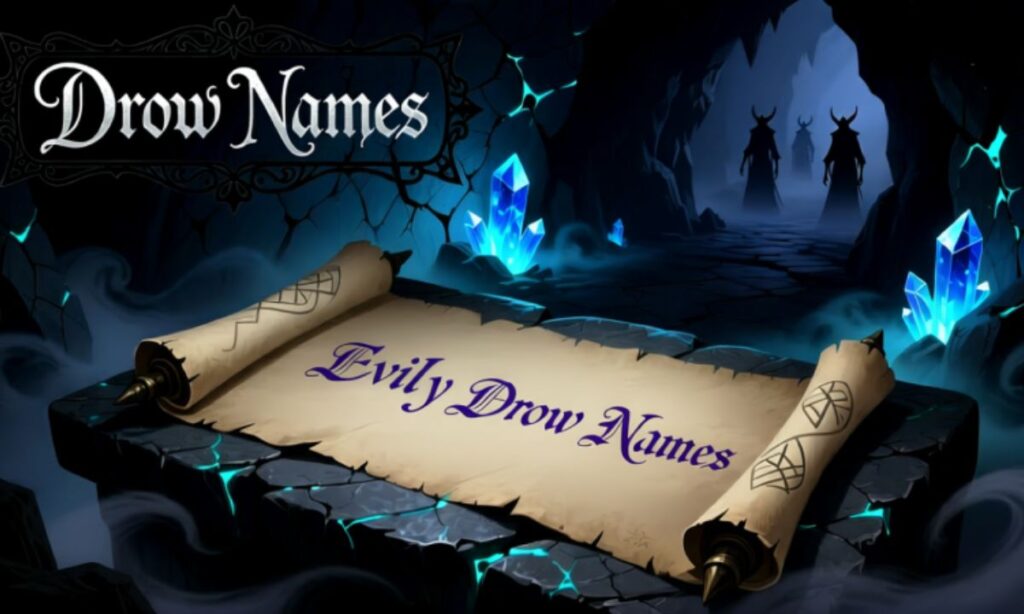 Evil Drow Names