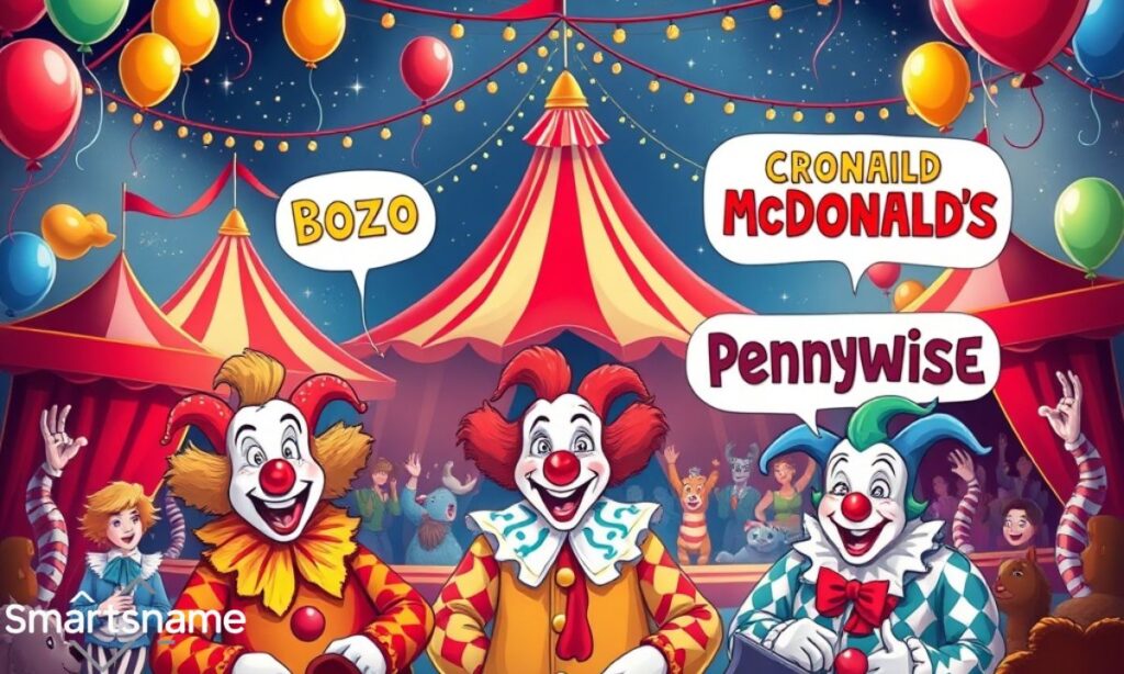 Famous Names for Clown