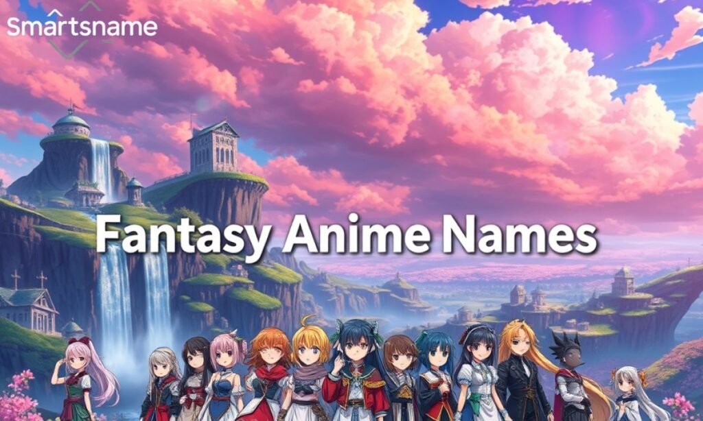 Fantasy Anime Names