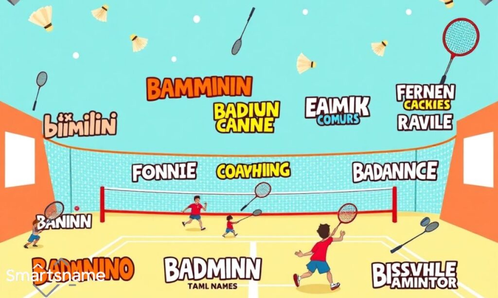 Badminton Team Names