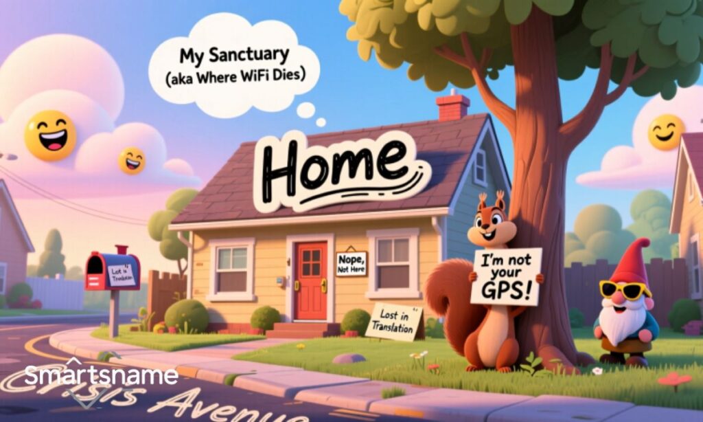 Funny Location Names for Home on Find My Friends