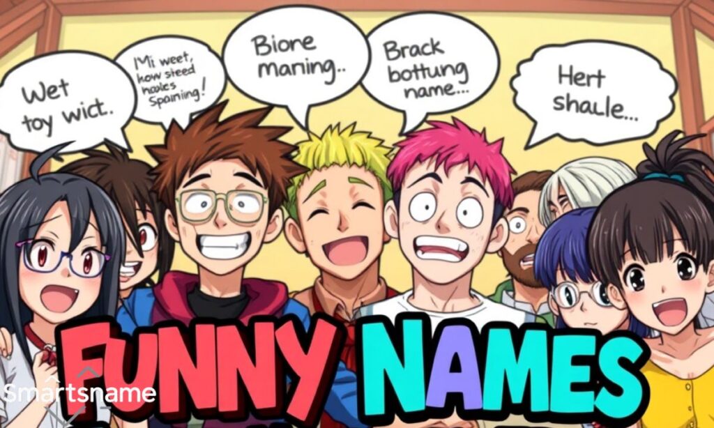 Funny Names Idea for Anime