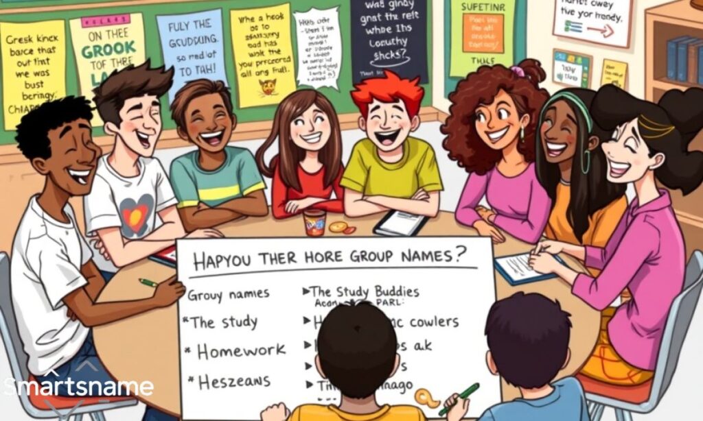 Funny Student Group Names