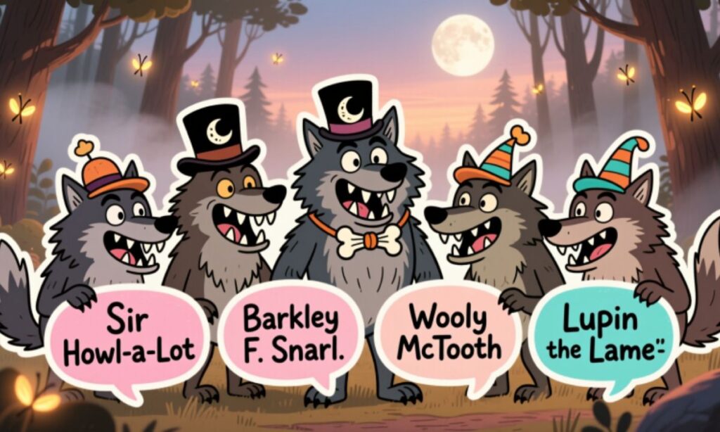 Funny Werewolf Names