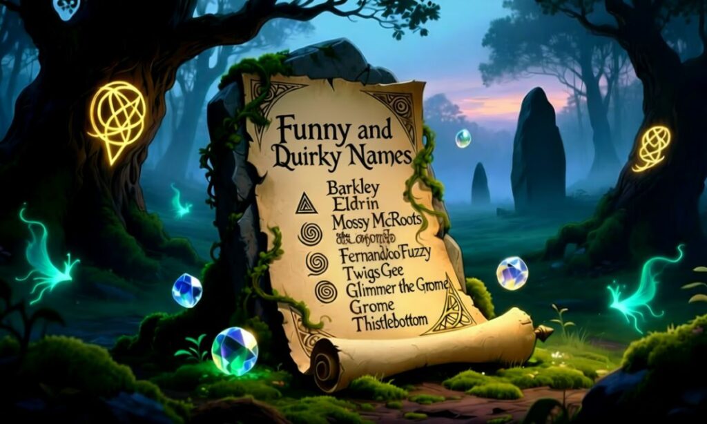Funny and Quirky Druid Names