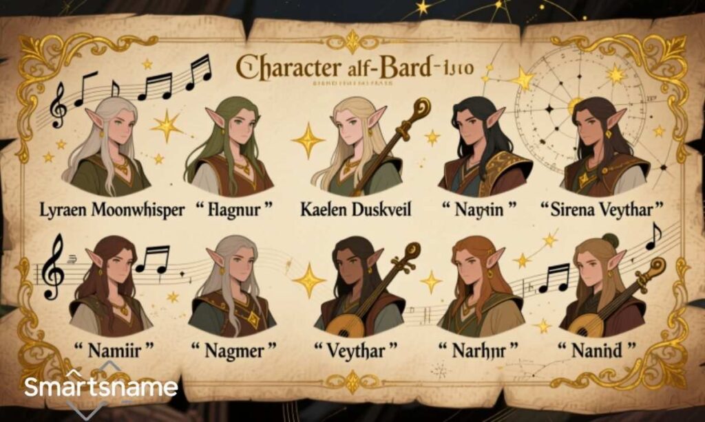 Half-Elf Bard Names