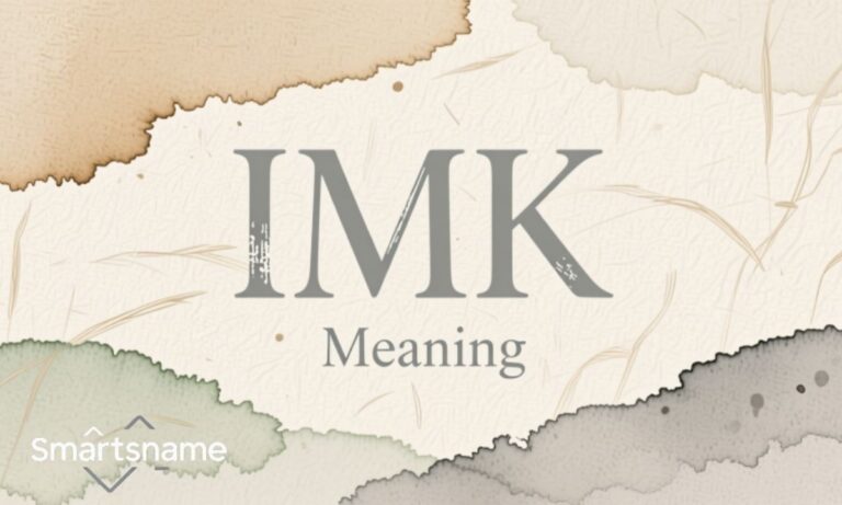 IMK Meaning