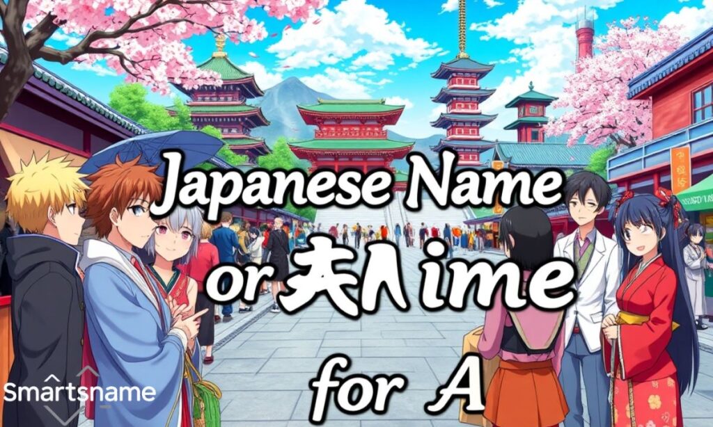 Japanese Name for Anime