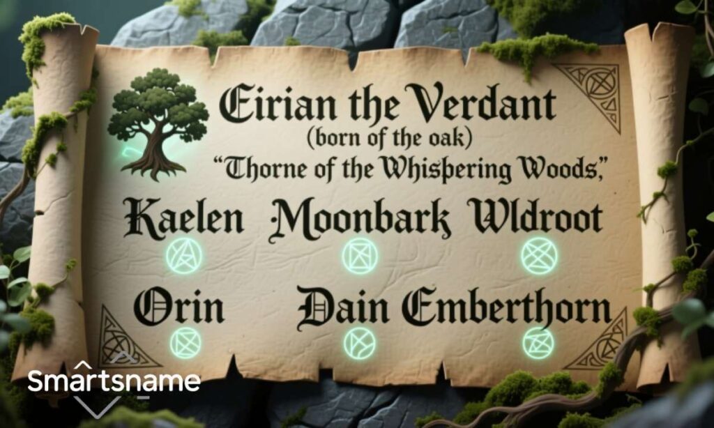 Male D&D Druid Name Ideas