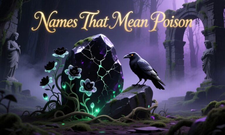 Names That Mean Poison