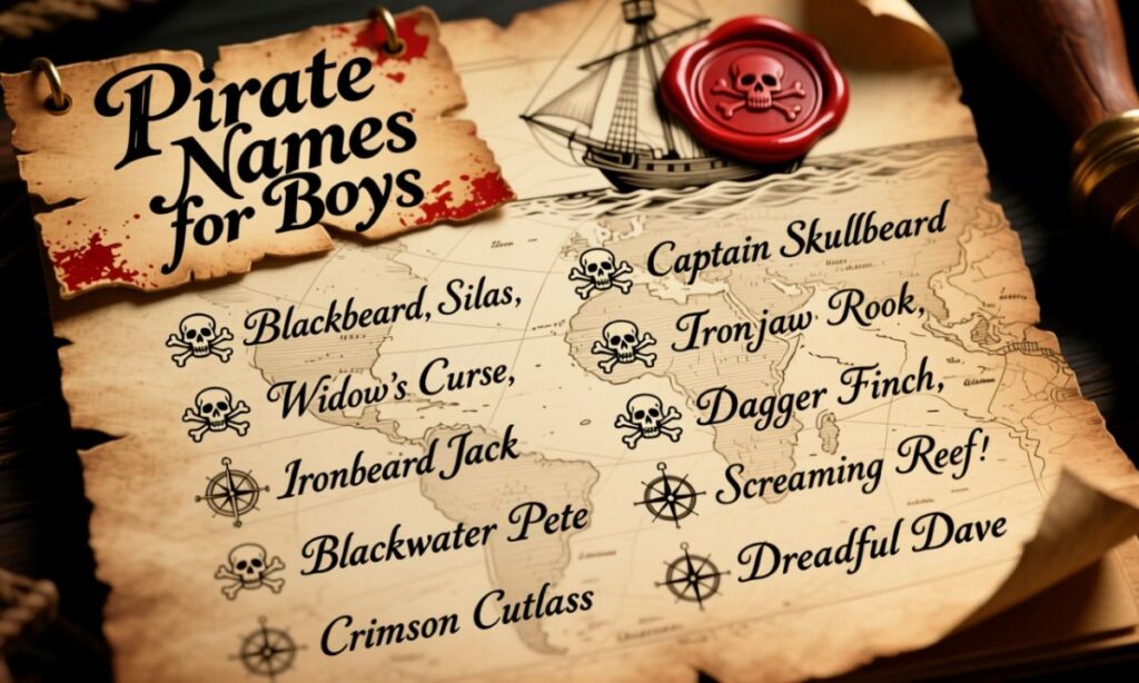 Pirate Names for Boys