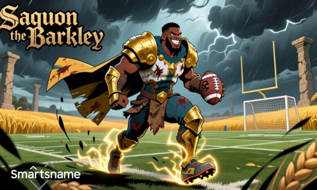 Punny Saquon Barkley Fantasy Names