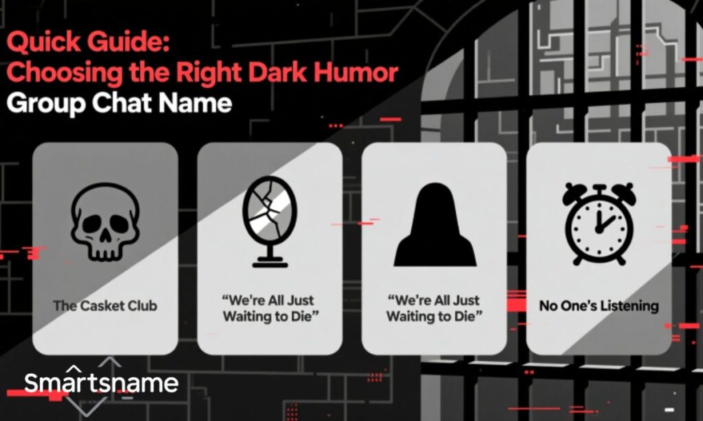 Quick Guide Choosing the Right Dark Humor Group Chat Name