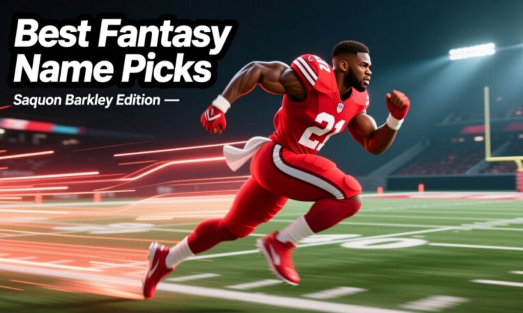 RelaHow to Pick the Best Saquon Barkley Fantasy Nametionship Era Names