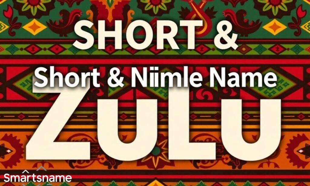 Short & Simple Name for Zulu
