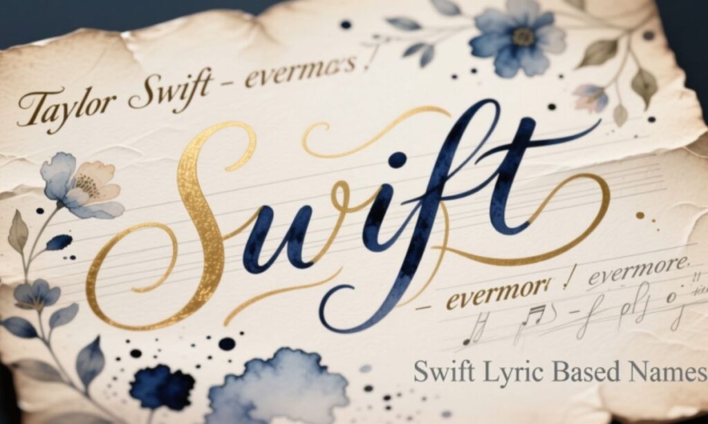 Swift Lyric Based Names