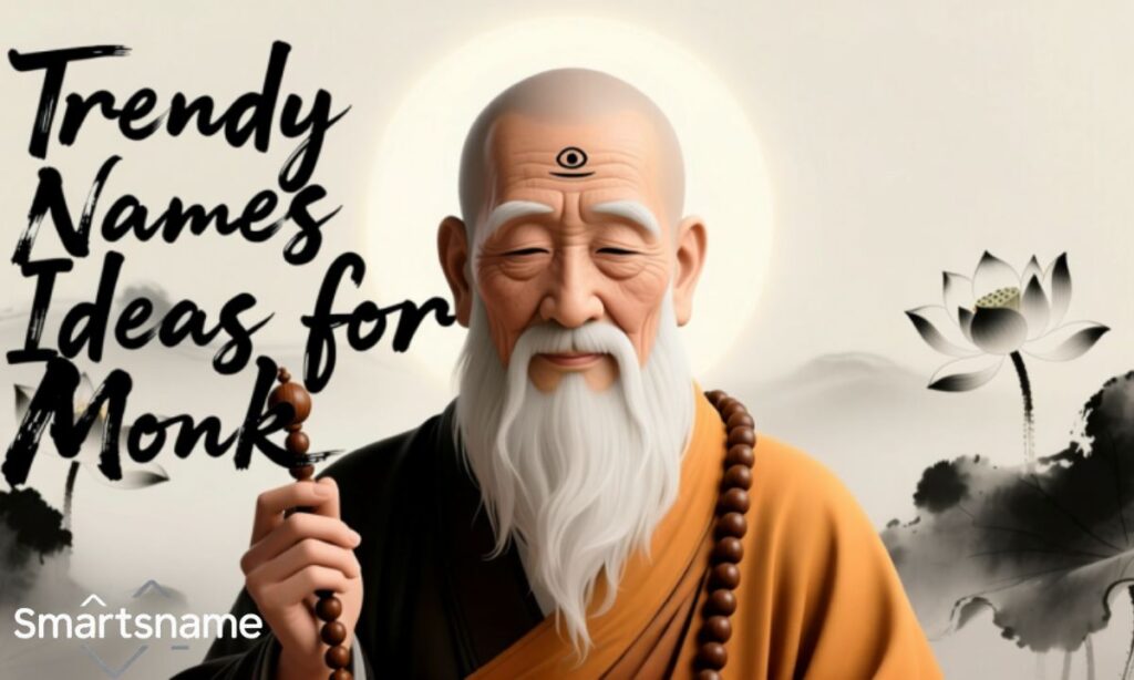 Trendy names Ideas for Monk