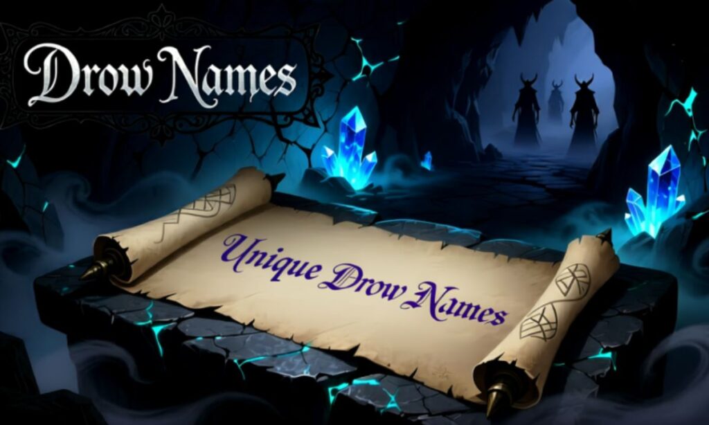 Unique Drow Names