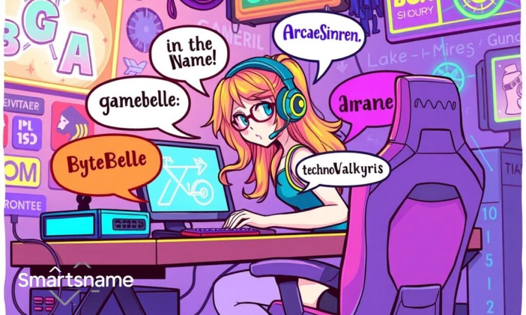 Unique GamerGirl Names