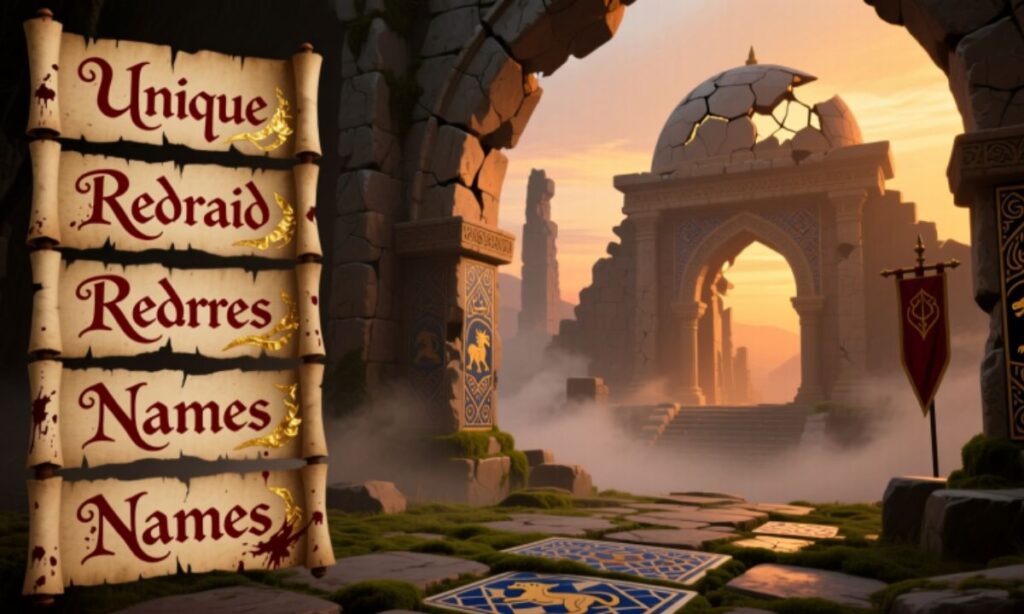 Unique Redguard Names