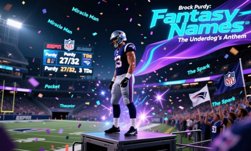 Why Brock Purdy Fantasy Names Deserve a Moment