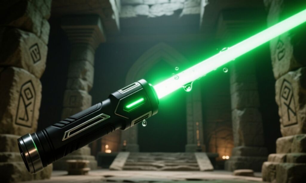 _1. Green Lightsaber