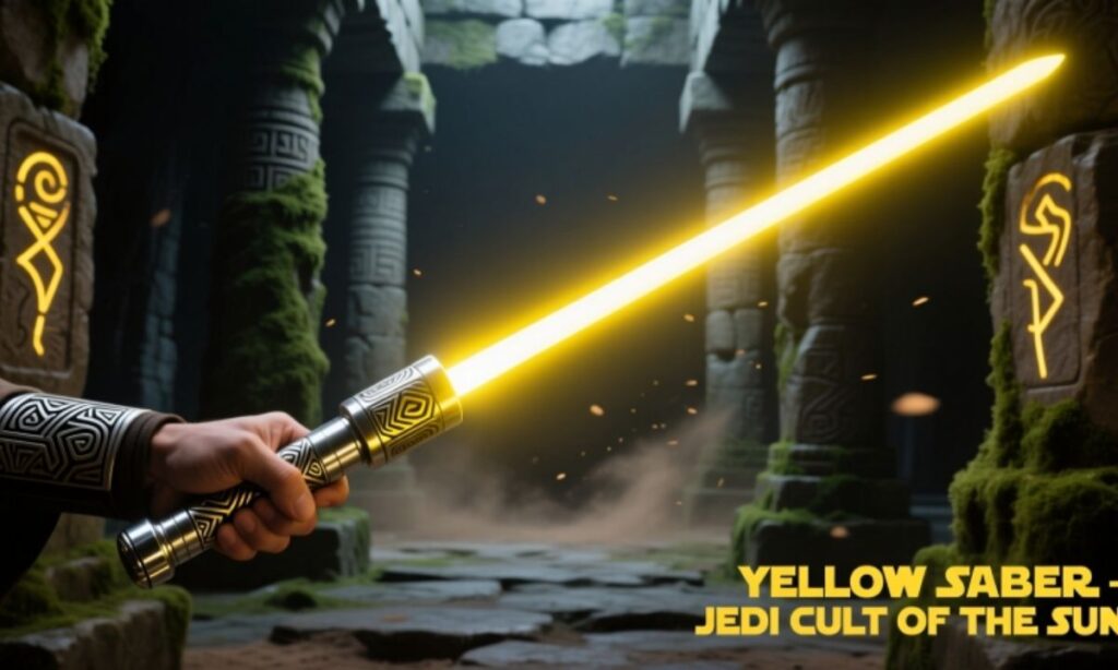 3. Yellow Lightsaber