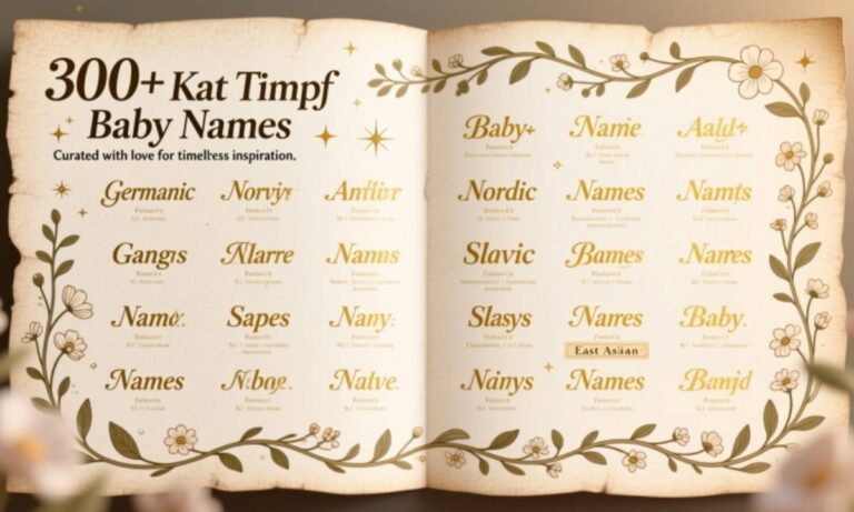 300+ kat Timpf baby name 