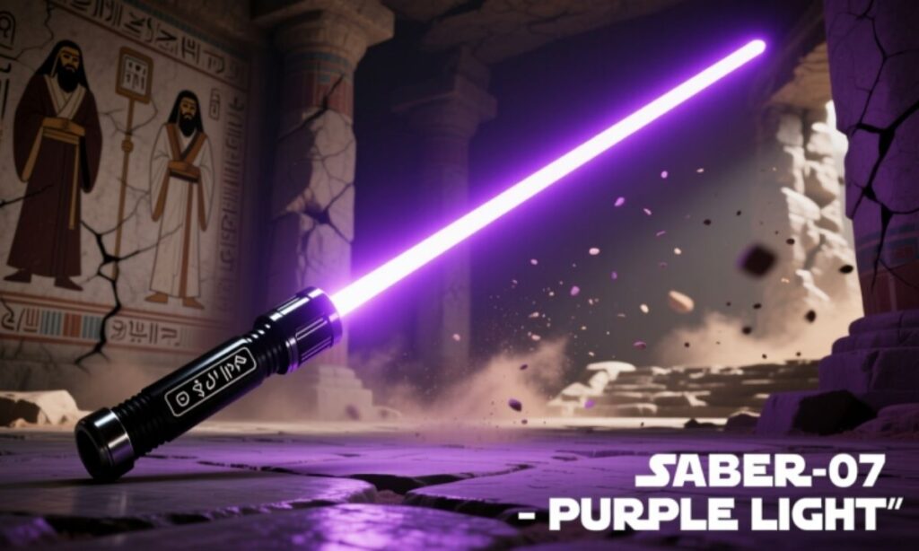 6. Purple Lightsaber
