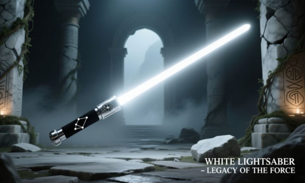 7. White Lightsaber