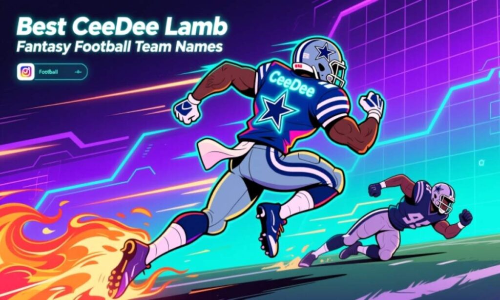 Best CeeDee Lamb Fantasy Football Team Names