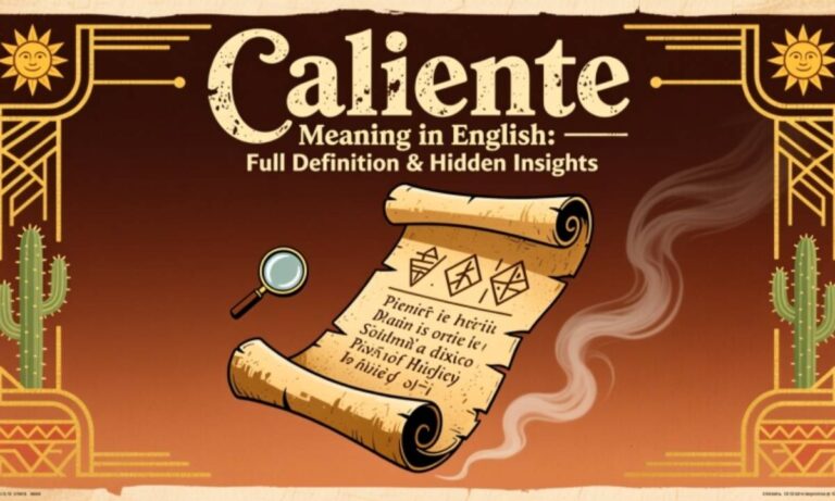Caliente Meaning in English Full Definition & Hidden Insights