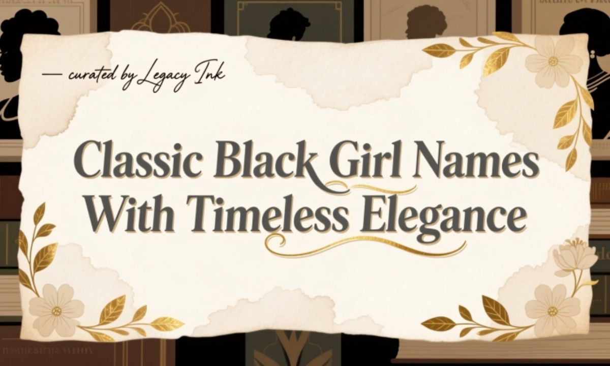 Classic Black Girl Names With Timeless Elegance