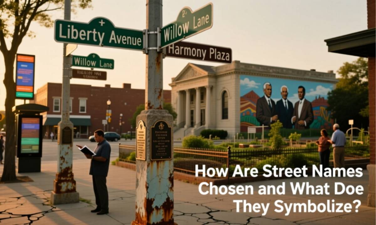 How Are Street Names Chosen and What Do They Symbolize