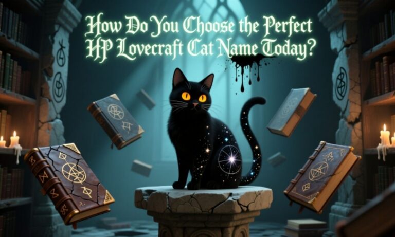 How Do You Choose the Perfect HP Lovecraft Cat Name Today