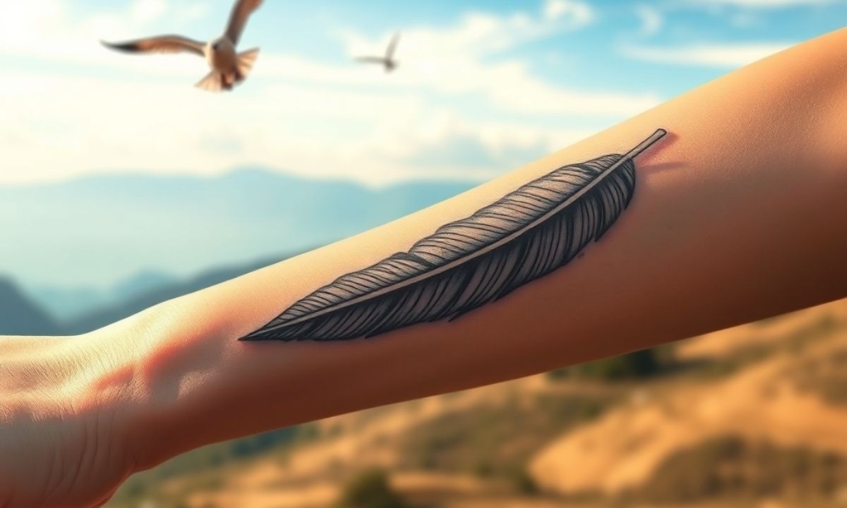 How Feather Tattoos Symbolize Freedom and Independence