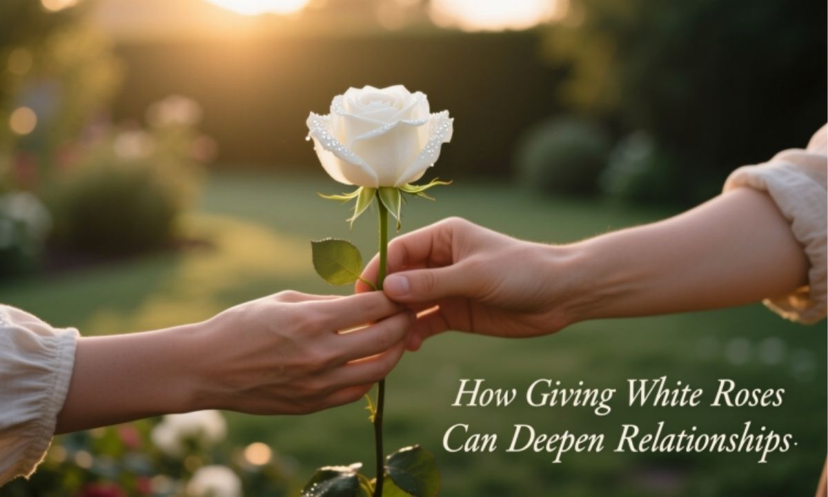 How Giving White Roses Can Deepen Relationships